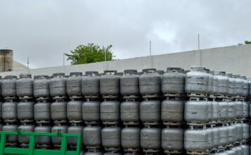gas de cozinha